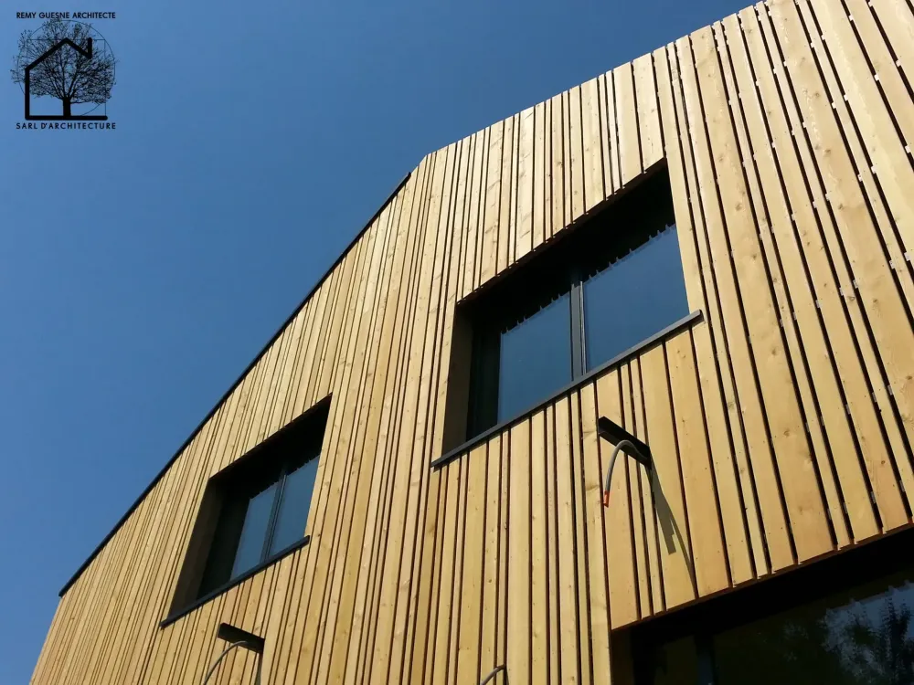 Maison bioclimatique à Ayse